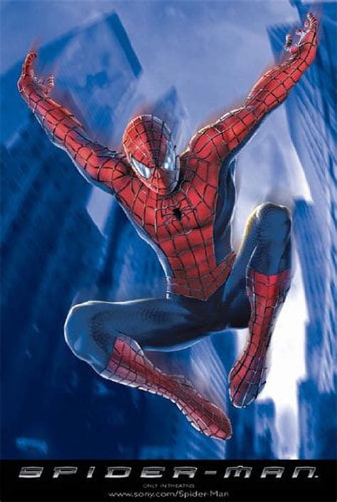 Spider-Man Poster Jumping Spiderman New 24x36 - Walmart.com