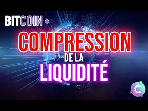 BITCOIN Compression de la LIQUIDITÉ ça va bouger FORT NEWS CRYPTO