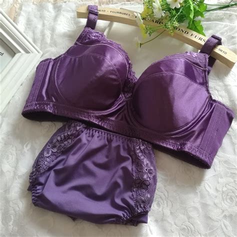 Bra Set Plus Size Clothing Piece Female Lingerie B C D E F G H