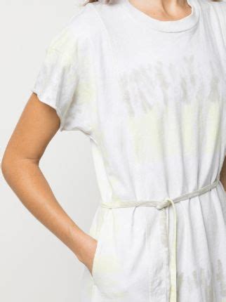 Tie Dye Reconstructed T Shirt Dress John Elliott Idollook