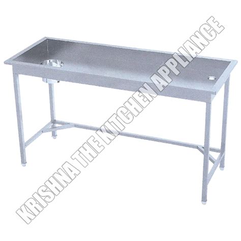 Ss Soiled Dish Landing Table With Over Head Optional For