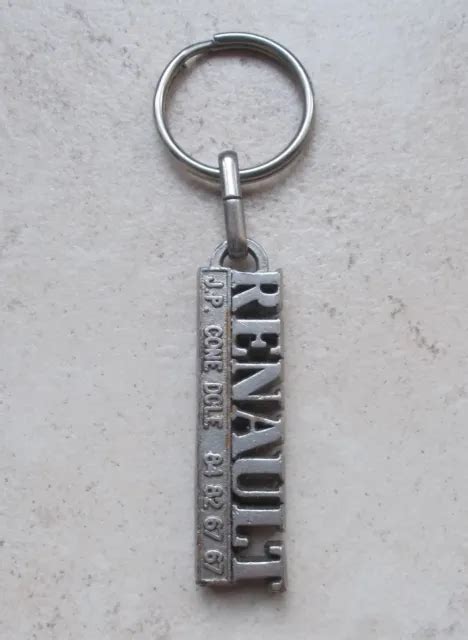 Ancien Porte Clefs Cl S Vintage Renault Metal Automobilia S France