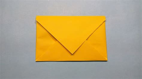 Diy How To Make A Paper Envelope Without Glue Or Tape Easy Origami