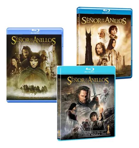 El Se Or De Los Anillos Trilogia Blu Ray Xbd Latino Cuotas Sin