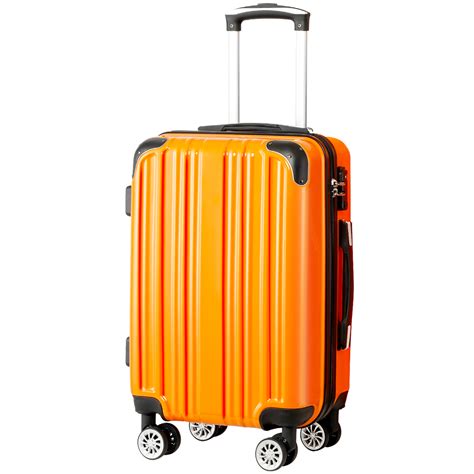 Coolife Luggage Expandable(only 28") Suitcase PC+ABS Carry on