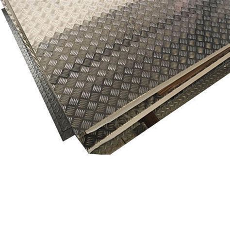 Mm Aluminium Chequered Plate For Industrial At Rs Kg In Mehsana