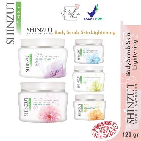 Jual Shinzui Body Scrub Matsu Hana Kensho Kirei Myori Sakura Lulur