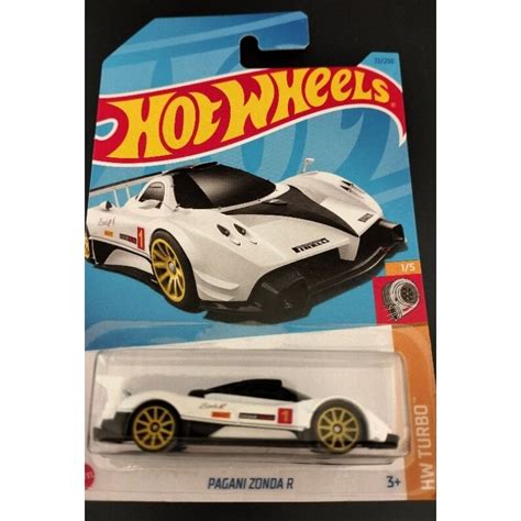 Hot Wheels PAGANI ZONDA R White Shopee Malaysia