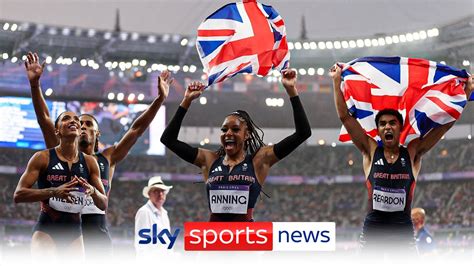 Team Gb Set National Record To Claim Bronze In 4x400m Mixed Relay At