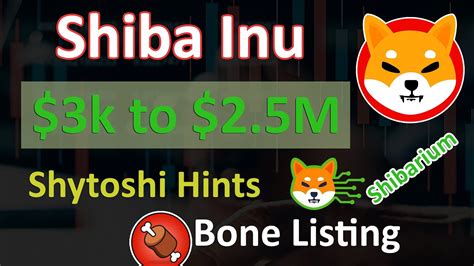 Shiba Inu 3k To 2 5 Million Shytoshi Kusama Hints For Shibarium