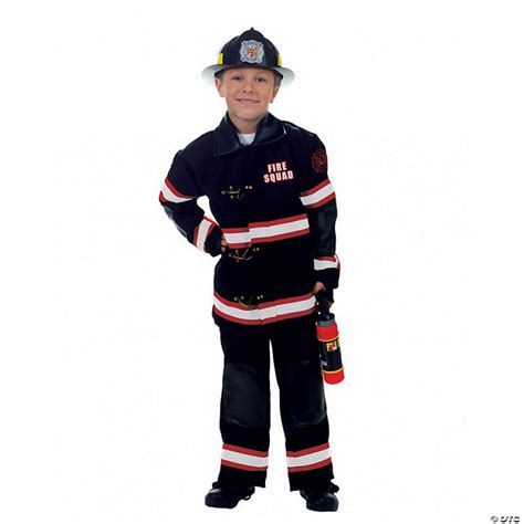 Kids Black Firefighter Helmet | Oriental Trading