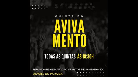 CULTO DE AVIVAMENTO AO VIVO FAMILIA AD VALE DO PARAIBA 04 01 2024