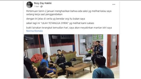 Mantan Suami Norma Risma Muncul Diduga Tepis Kabar Soal Penggerebekan