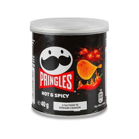 Чіпси Pringles Mini Hot Spicy Гострі Спеції г купити в Україні Магазин Sweets You