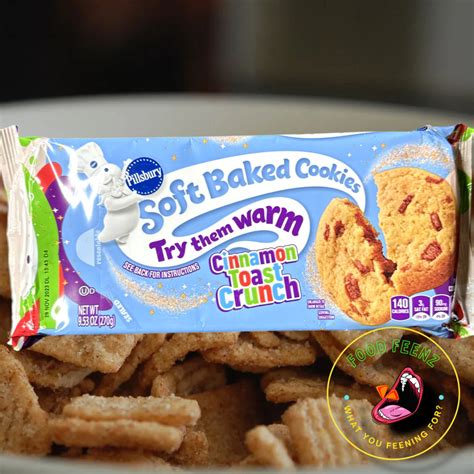 Cinnamon Toast Crunch Soft Baked Cookies Food Feenz