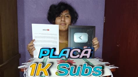 Placa De Los Suscriptores Youtube