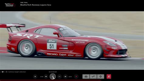 Gran Turismo Sport Laguna Seca Dodge Viper Gr Rd Person Youtube