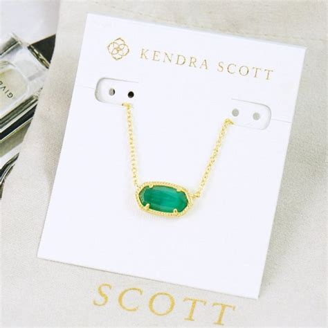 Kendra Scott Jewelry Kendra Scott Elisa Cats Eye Emerald Green