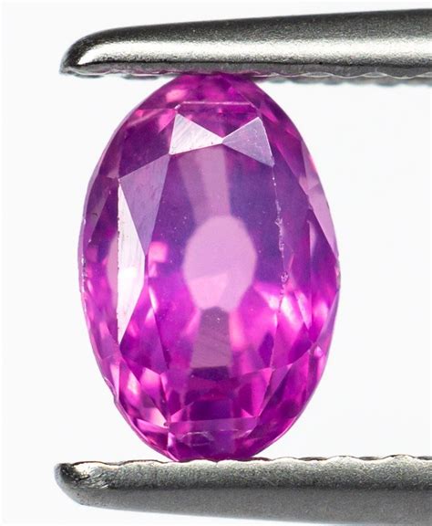 No Reserve Vivid Purplish Pink Sapphire Ct Catawiki