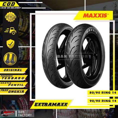 Jual PAKET BAN MOTOR RING 14 BAN MAXXIS RING 14 BAN TUBLES RING 14