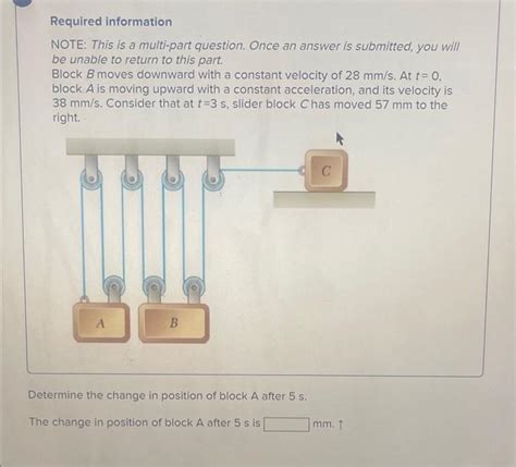 Solved Required Information NOTE This Is A Multi Part Chegg