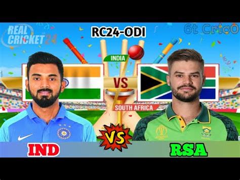 Real Cricket Gameplay Ind Vs Rsa Nd Odi Rc Youtube