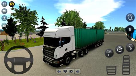 Truck Simulator Ultimate Yeni Scania Tır ile Konteyner Taşıma Görevi