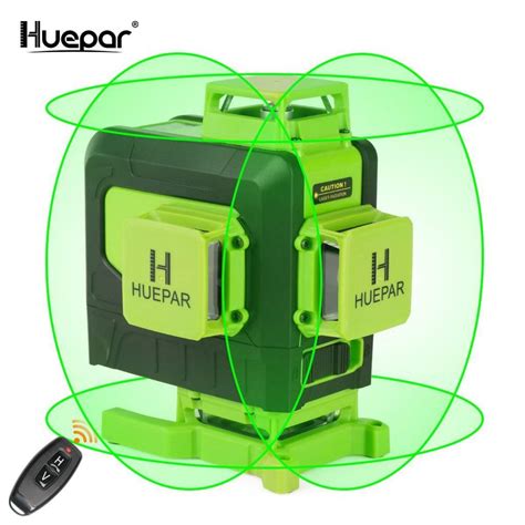 Huepar 904DG 16 linijski nivelir zeleni laser - Huepar Slovenija