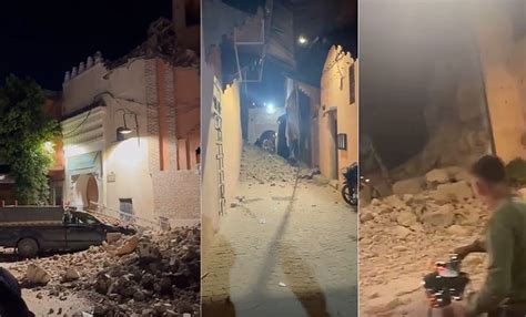 Fuerte Terremoto De Magnitud Sacude Marrakech