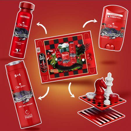 Old Spice Nightpanther Game Set Coffret Cadeau Pour Homme Notino Fr