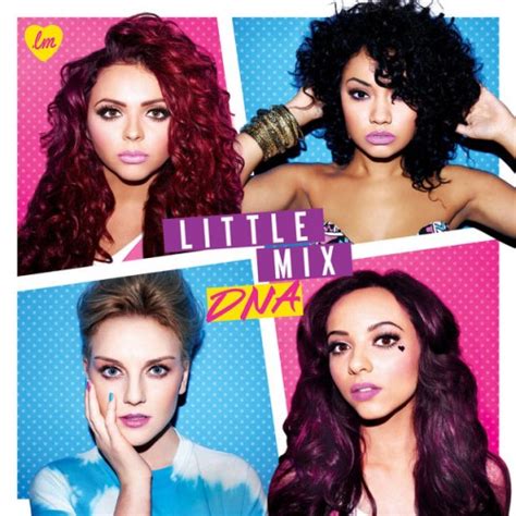 Little Mix Unmask 'DNA' Album Cover - That Grape Juice