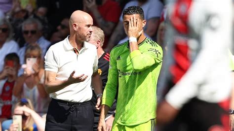 Ronaldo fel over United coach Ten Hag Je móét blijven vechten voor de