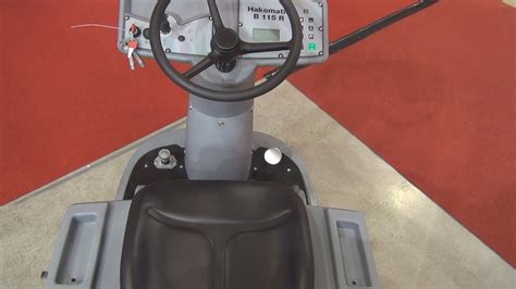 Hako Hakomatic Scrubmaster B115 R TB650 Ride On Scrubber Drier YouTube