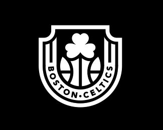 Celtics Logo Black And White - pic-tools