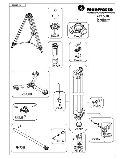 Manfrotto Tripod Replacement Parts | Webmotor.org