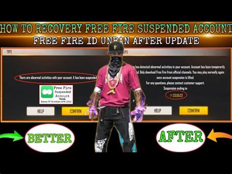 How To Recover Free Fire Suspended Account How To Unban Free Fire ID