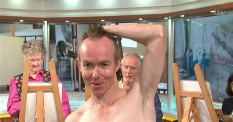 Itv Good Morning Britain Viewers Stunned By Nude Model As They Tell Ben Shephard Off For Smutty