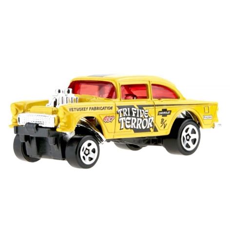 Hot Wheels Véhicule Miniature 55 Chevy Bel Air Gasser HW Gassers