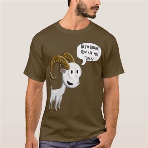 Hi I M Horny T Shirt Zazzle
