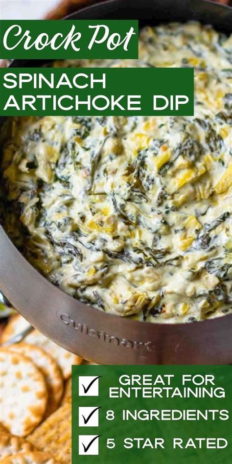 Best 12 Easy Spinach Artichoke Dip Appetizer Artofit