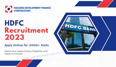 Hdfc Bank Recruitment Notice Out Apply Online For Posts