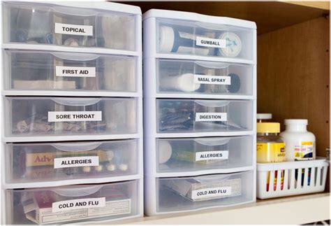 10 Medicine Storage Ideas - HGI Exchange