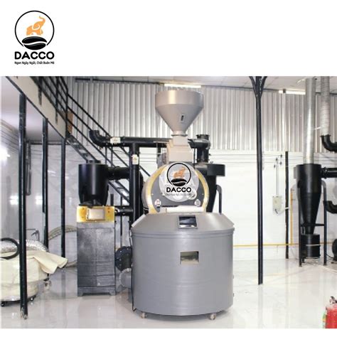 Máy rang Vn Roaster 60kg Hot Air Dacco Coffee