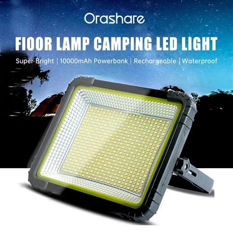Прямоугольная LED лампа с аккумулятором для фотостудии кемпинга MM600 ...