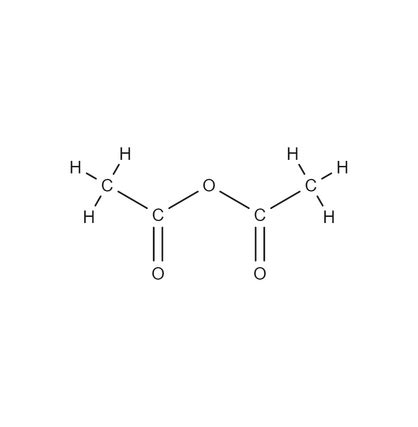 Acetic Anhydride Structure