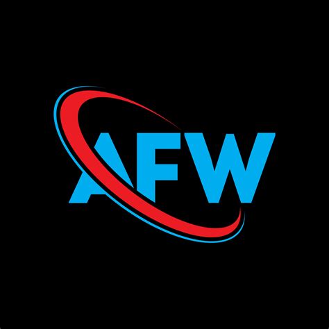 AFW logo. AFW letter. AFW letter logo design. Initials AFW logo linked ...