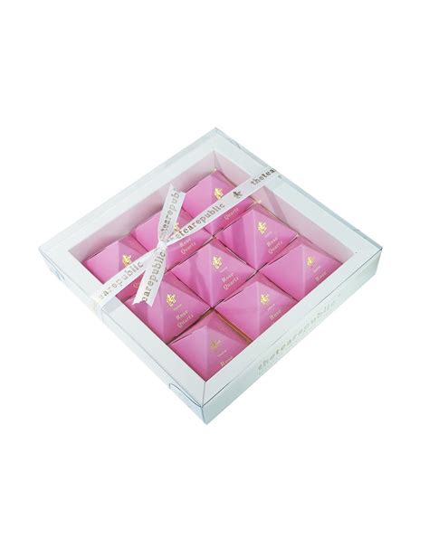 Rose Quartz Tea Pyramid T Box The Tea Republic