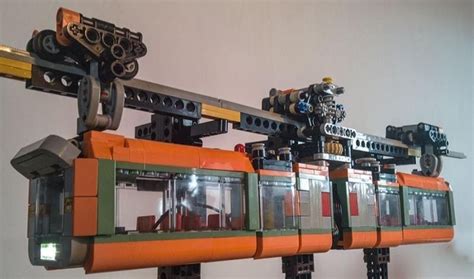 Building a suspended lego train – Artofit