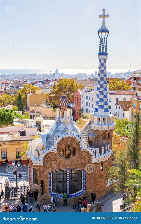 Barcelona Urban City View Attractions Editorial Photography - Image of ...