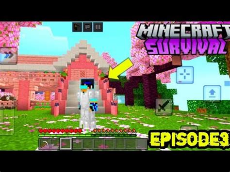 We Build A Full Iron Armour And Iron Tools In Minecraft Pocket Edition